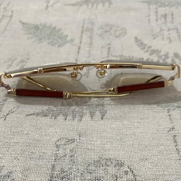 Cartier Sunglasses - Wooden Temples Decoration - Picture 4 of 11